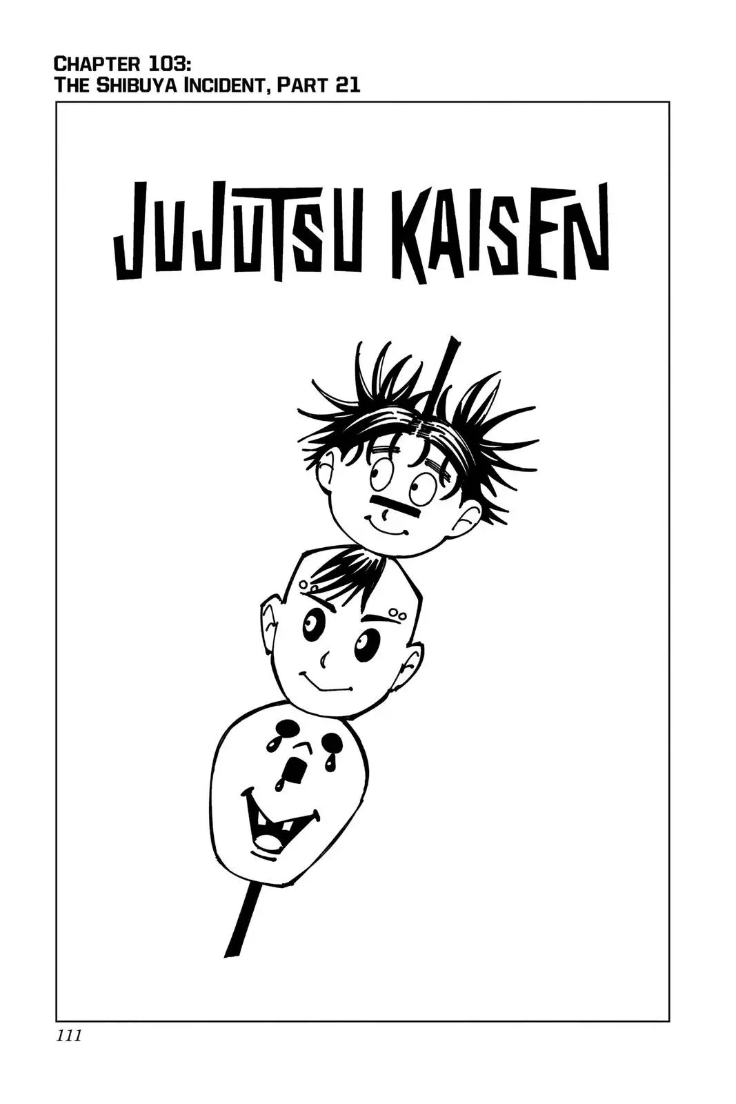 Read Jujutsu Kaisen Chapter 103 Page 1
