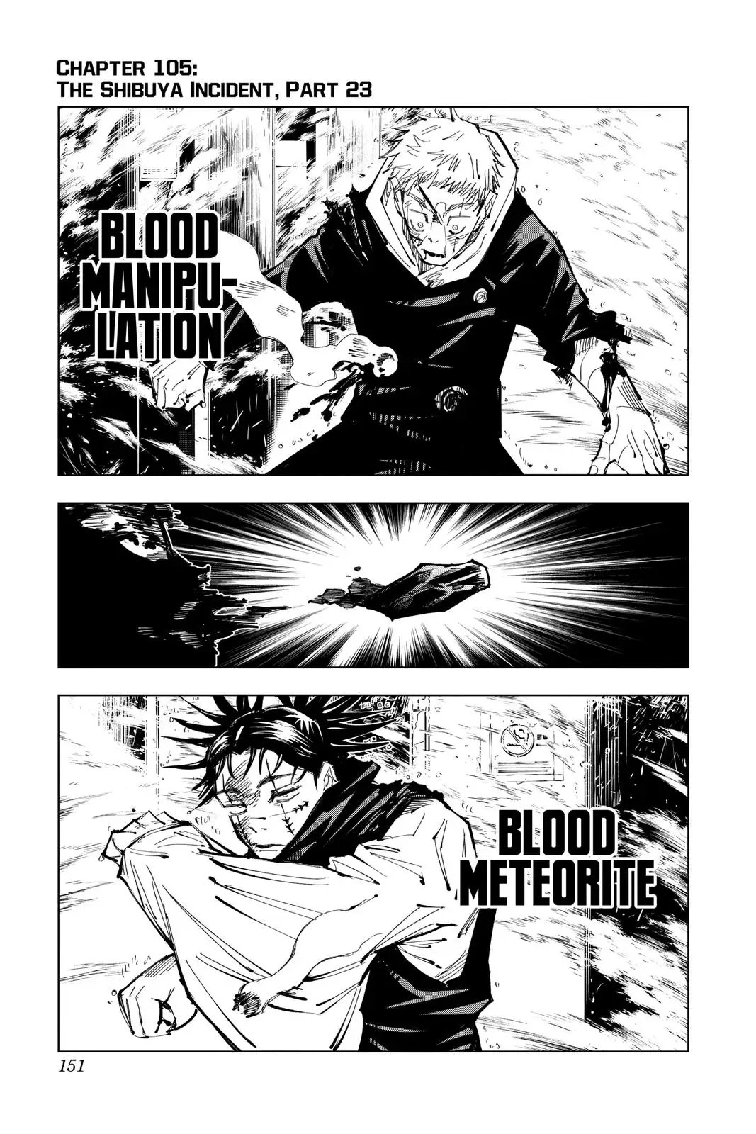 Read Jujutsu Kaisen Chapter 105 Page 1