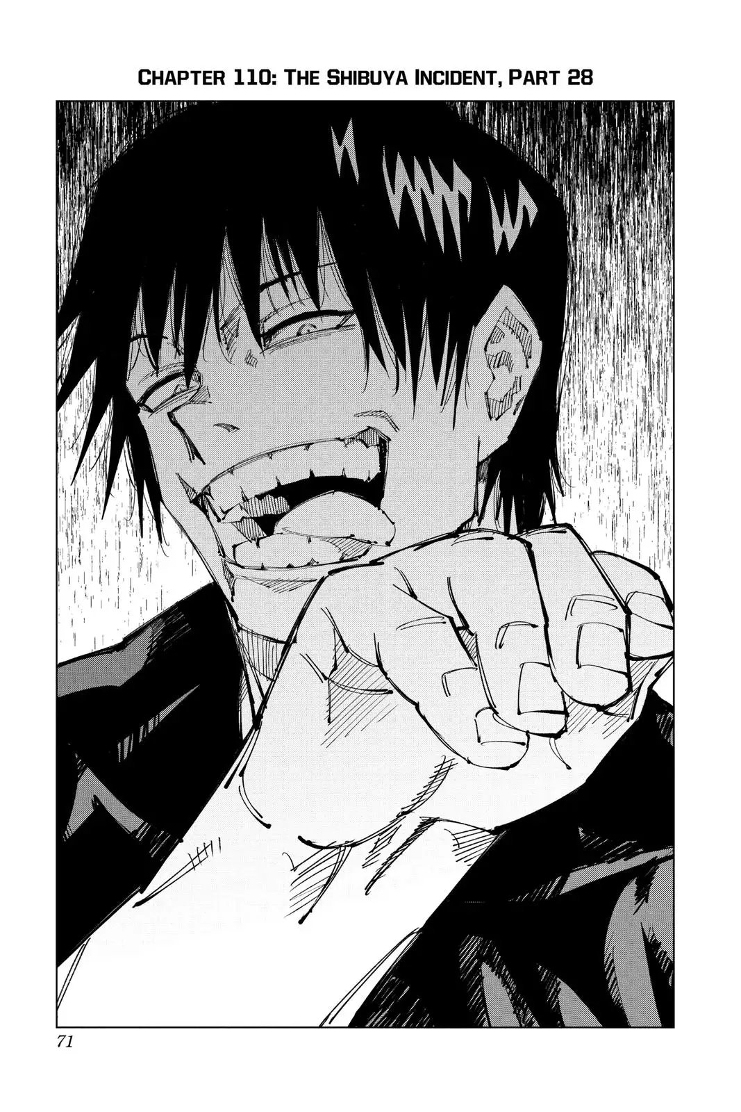 Read Jujutsu Kaisen Chapter 110 Page 1
