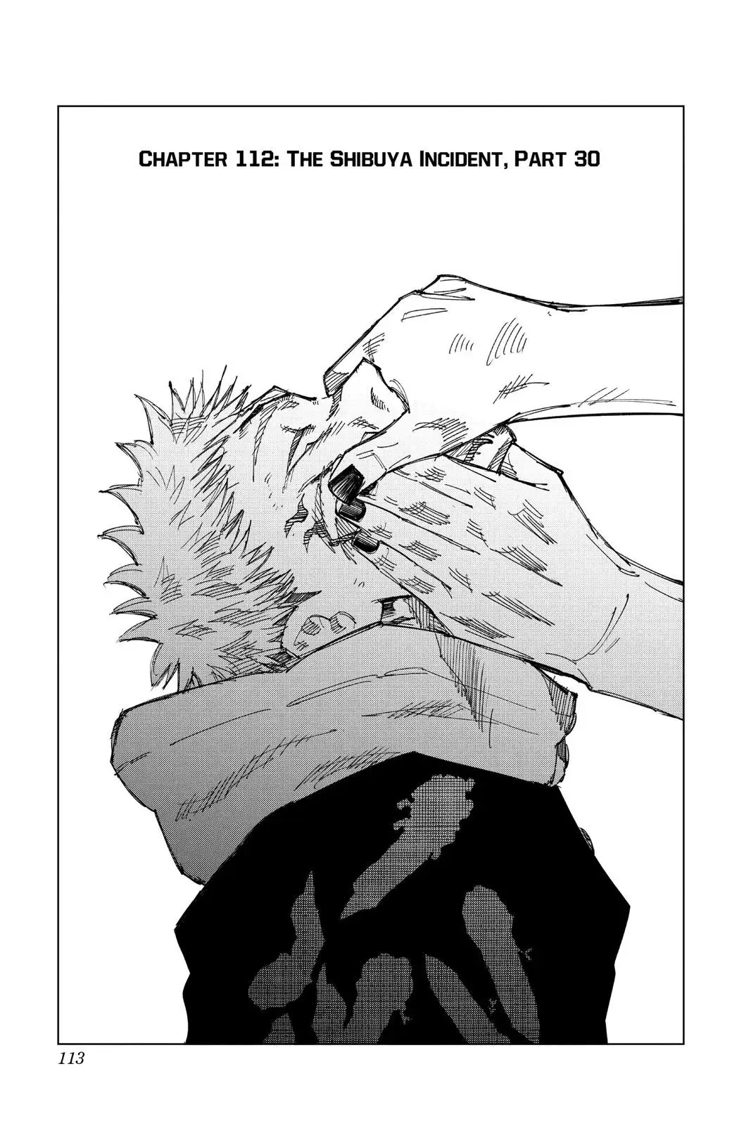 Read Jujutsu Kaisen Chapter 112 Page 1