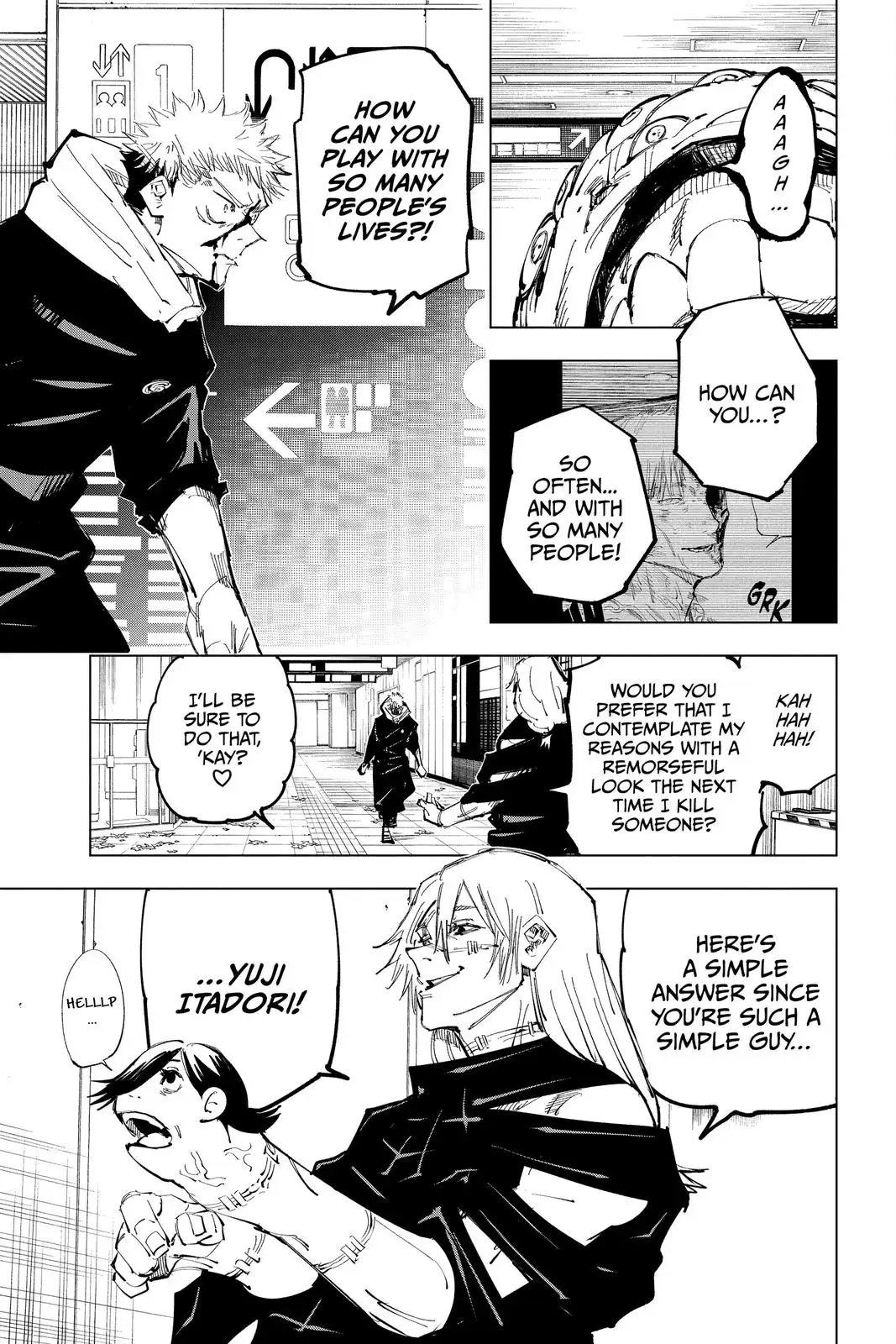 Read Jujutsu Kaisen Chapter 121 Page 8