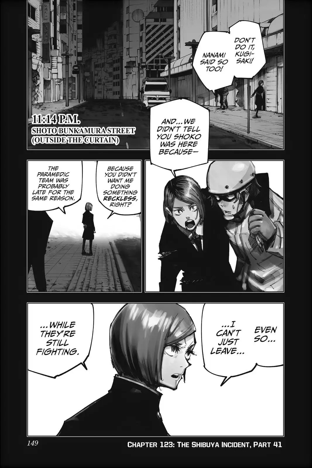 Read Jujutsu Kaisen Chapter 123 Page 1