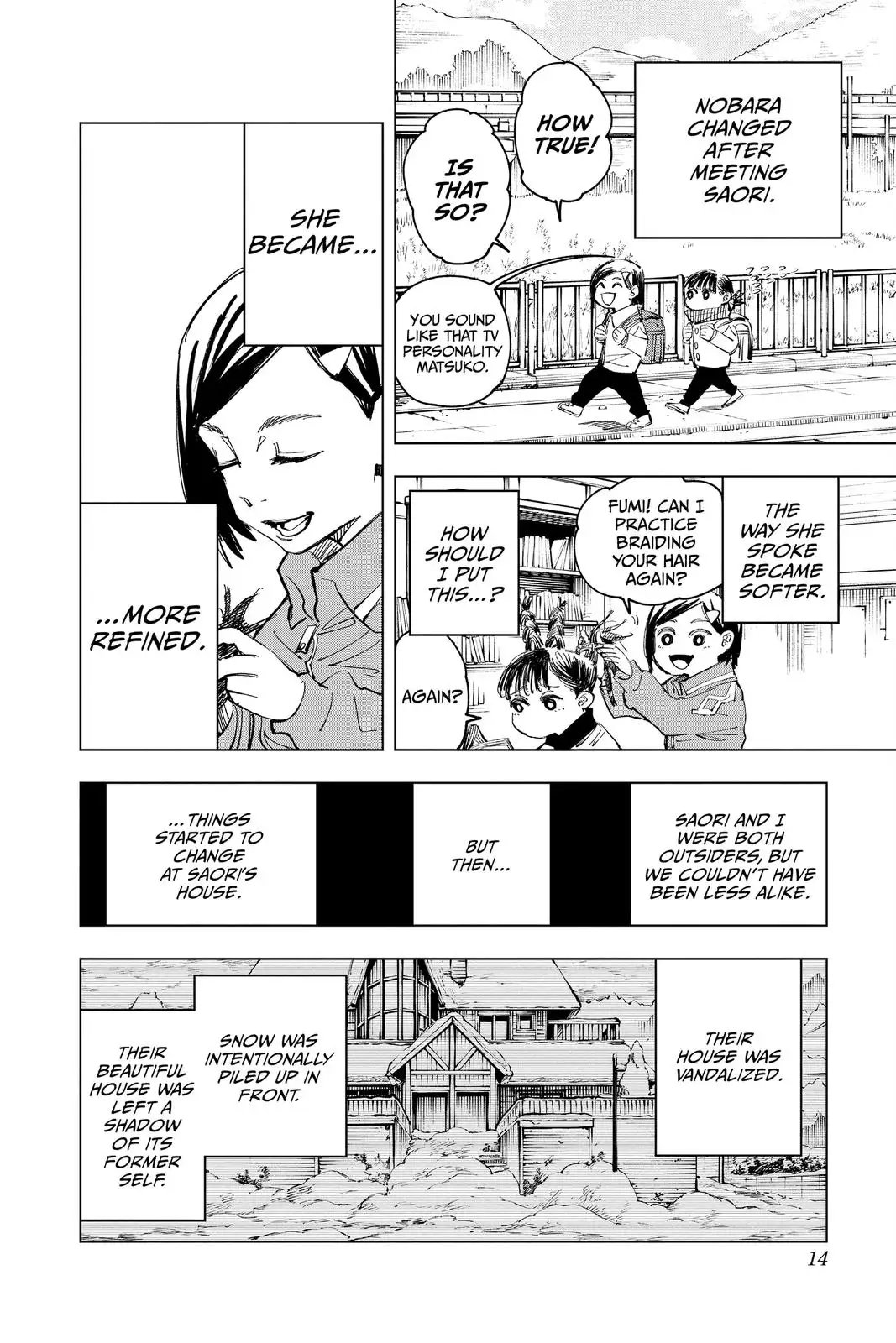 Read Jujutsu Kaisen Chapter 125 Page 14