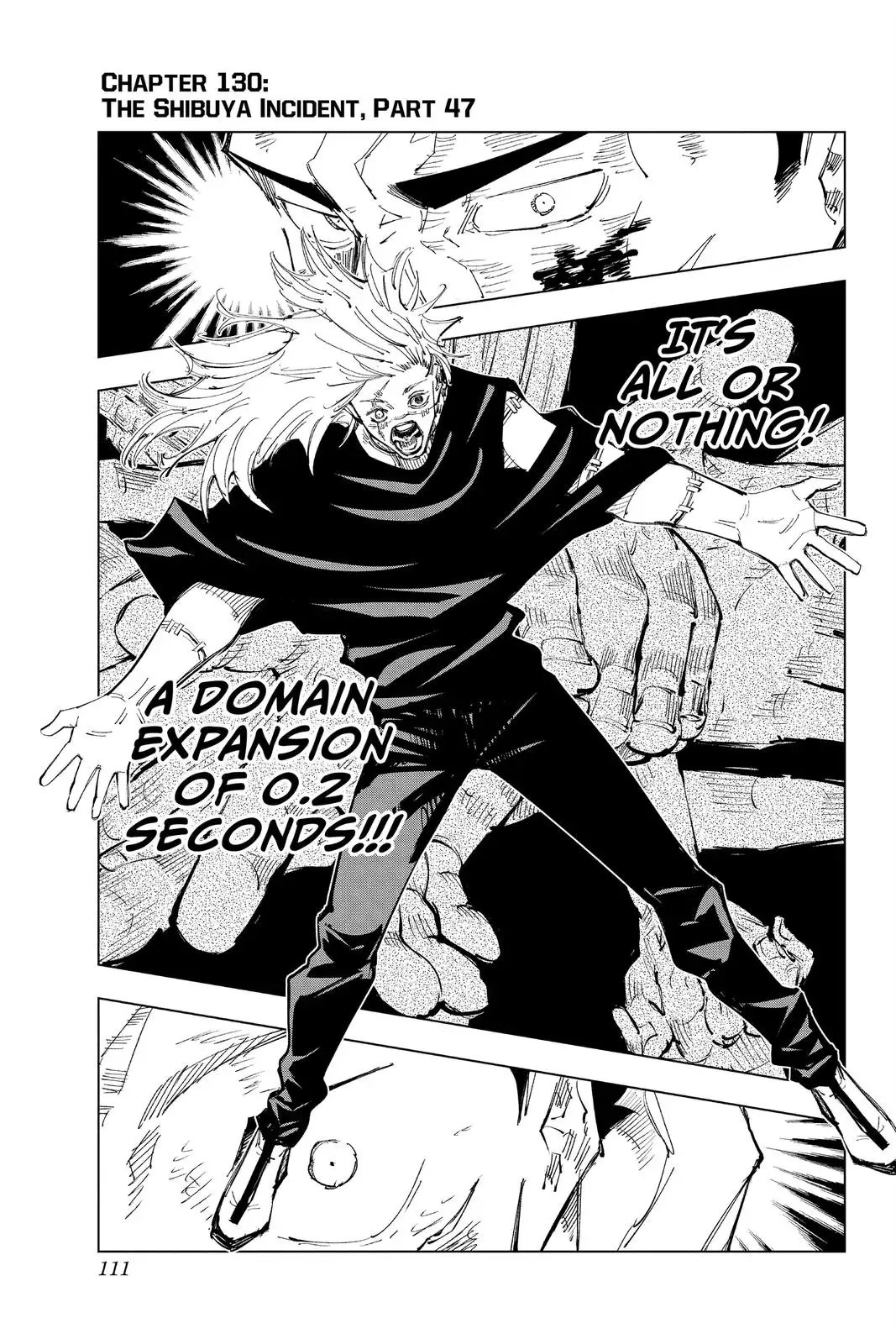 Read Jujutsu Kaisen Chapter 130 Page 1