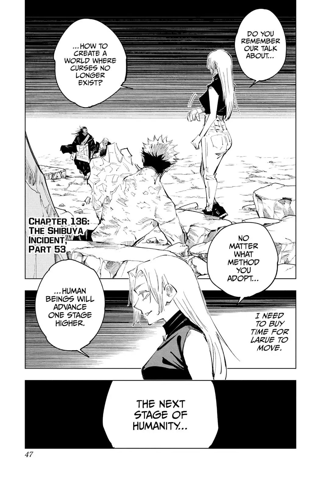 Read Jujutsu Kaisen Chapter 136 Page 1