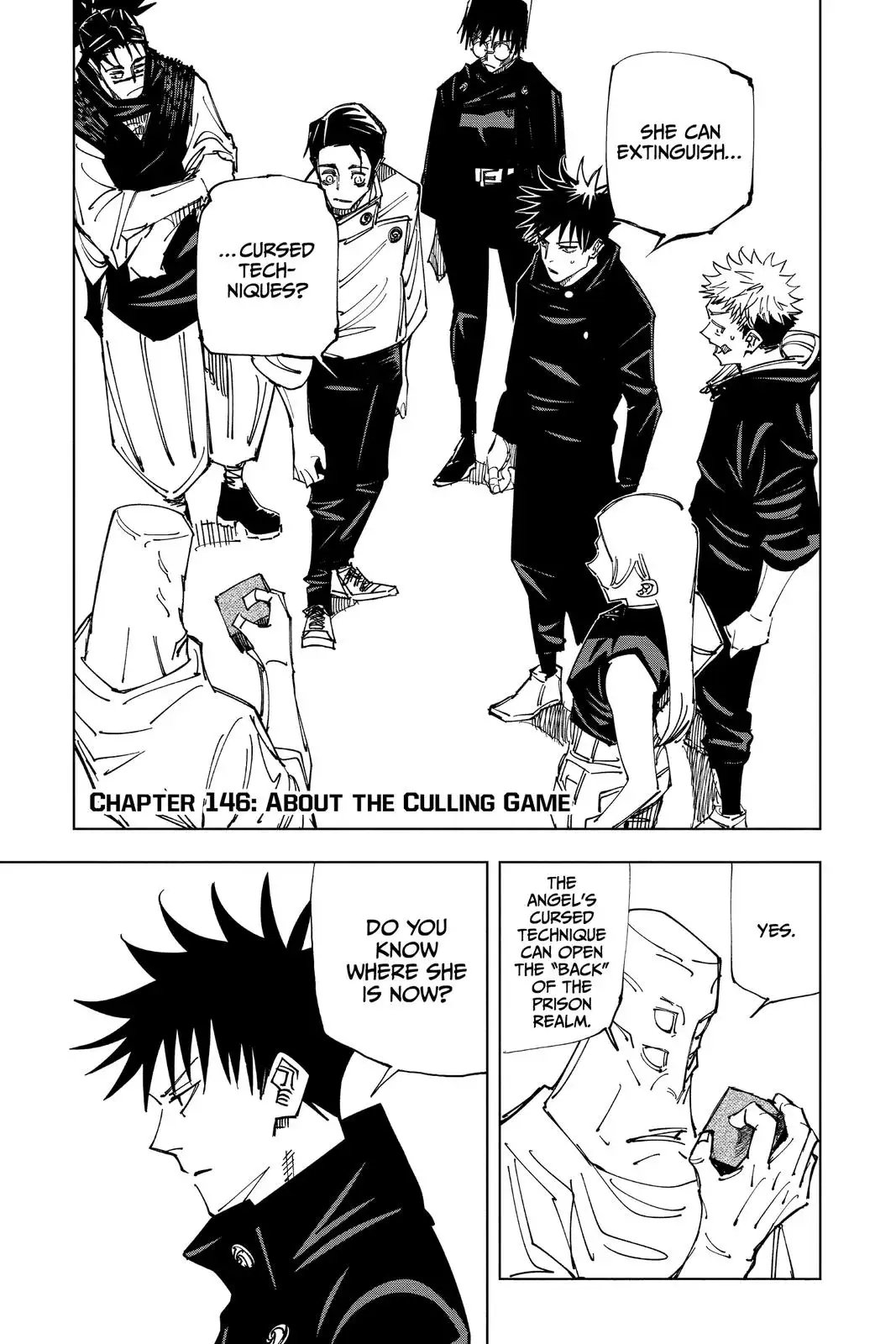 Read Jujutsu Kaisen Chapter 146 Page 1