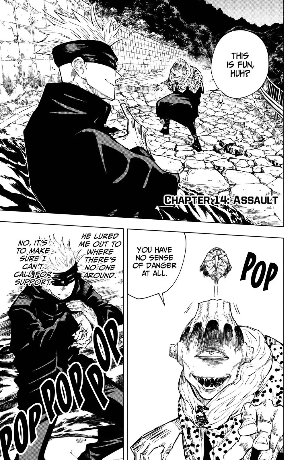 Read Jujutsu Kaisen Chapter 14 Page 1