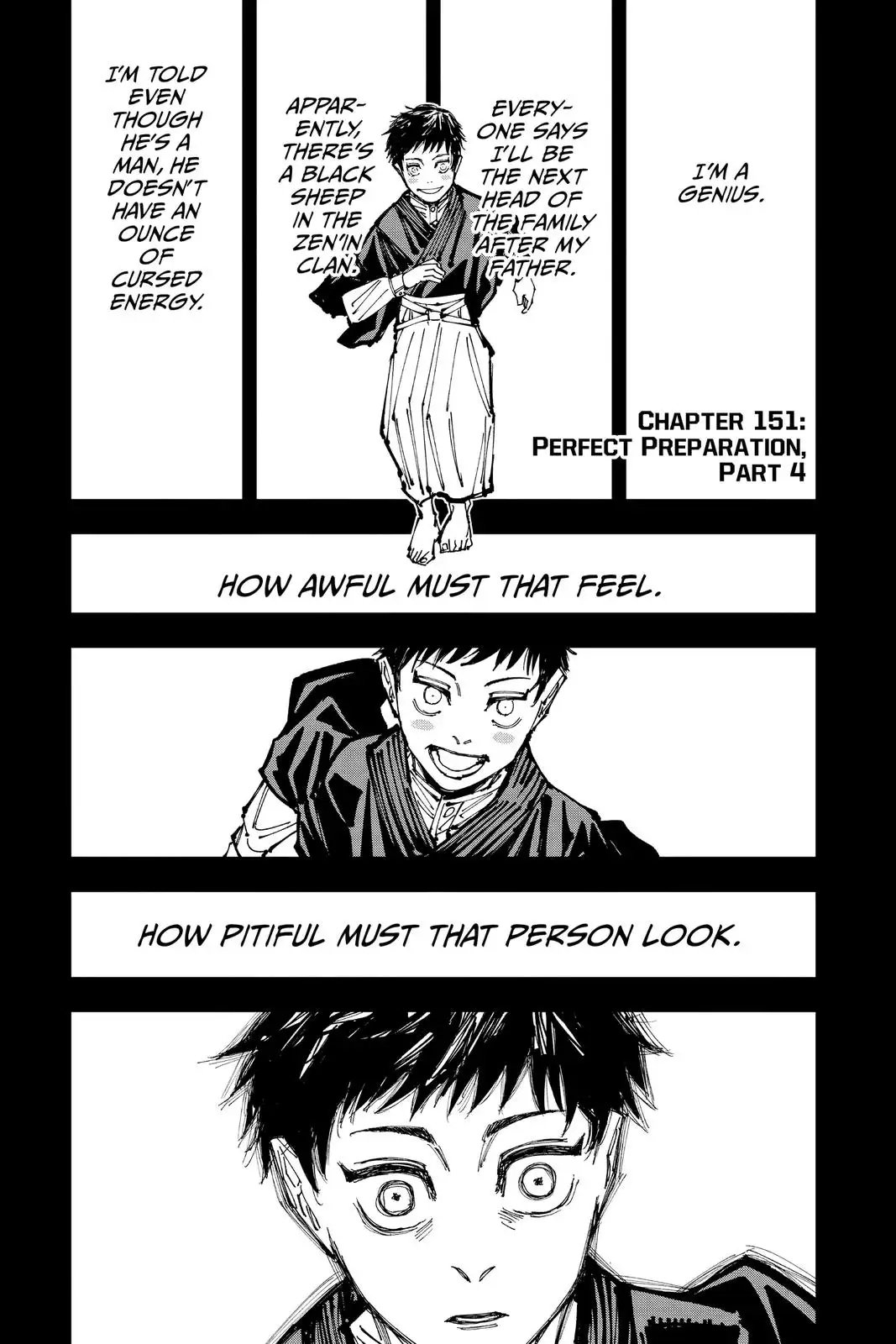 Read Jujutsu Kaisen Chapter 151 Page 1