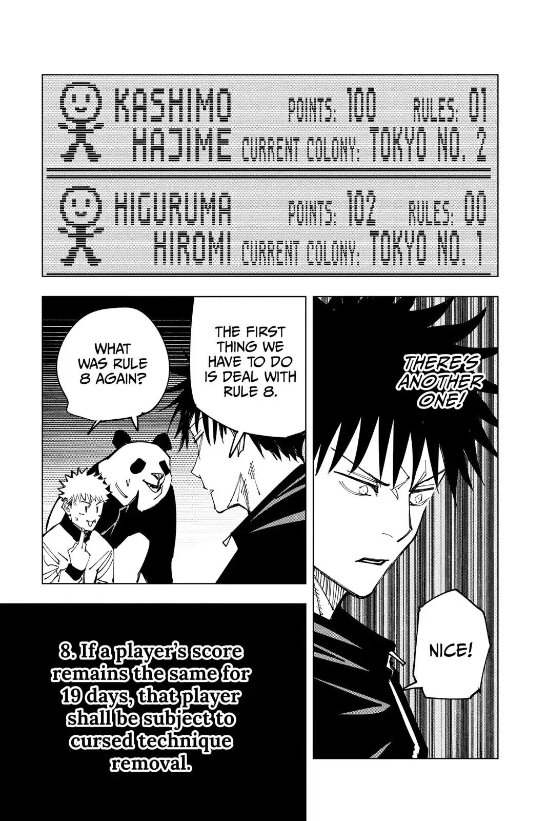 Read Jujutsu Kaisen Chapter 158 Page 17