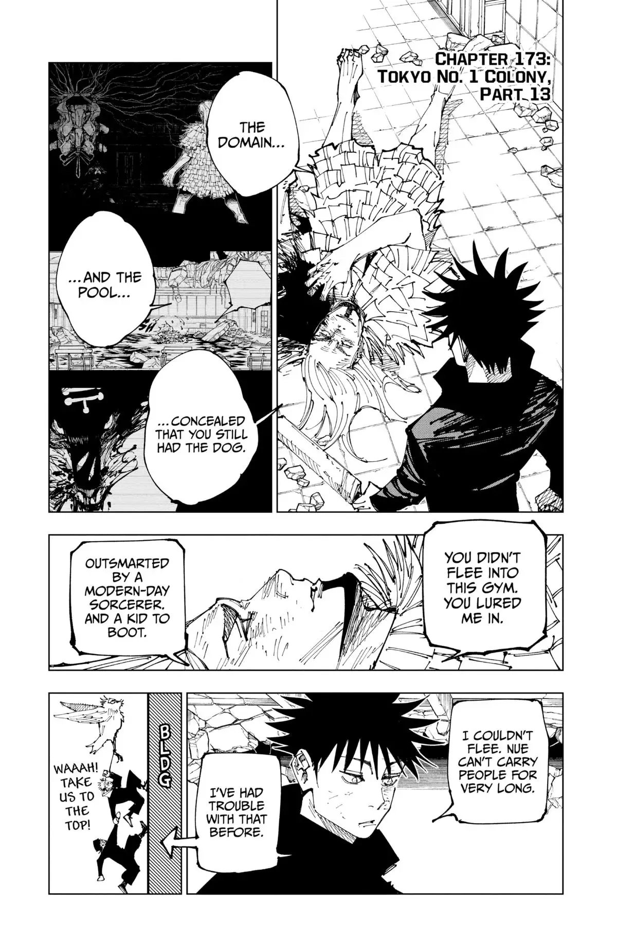 Read Jujutsu Kaisen Chapter 173 Page 1