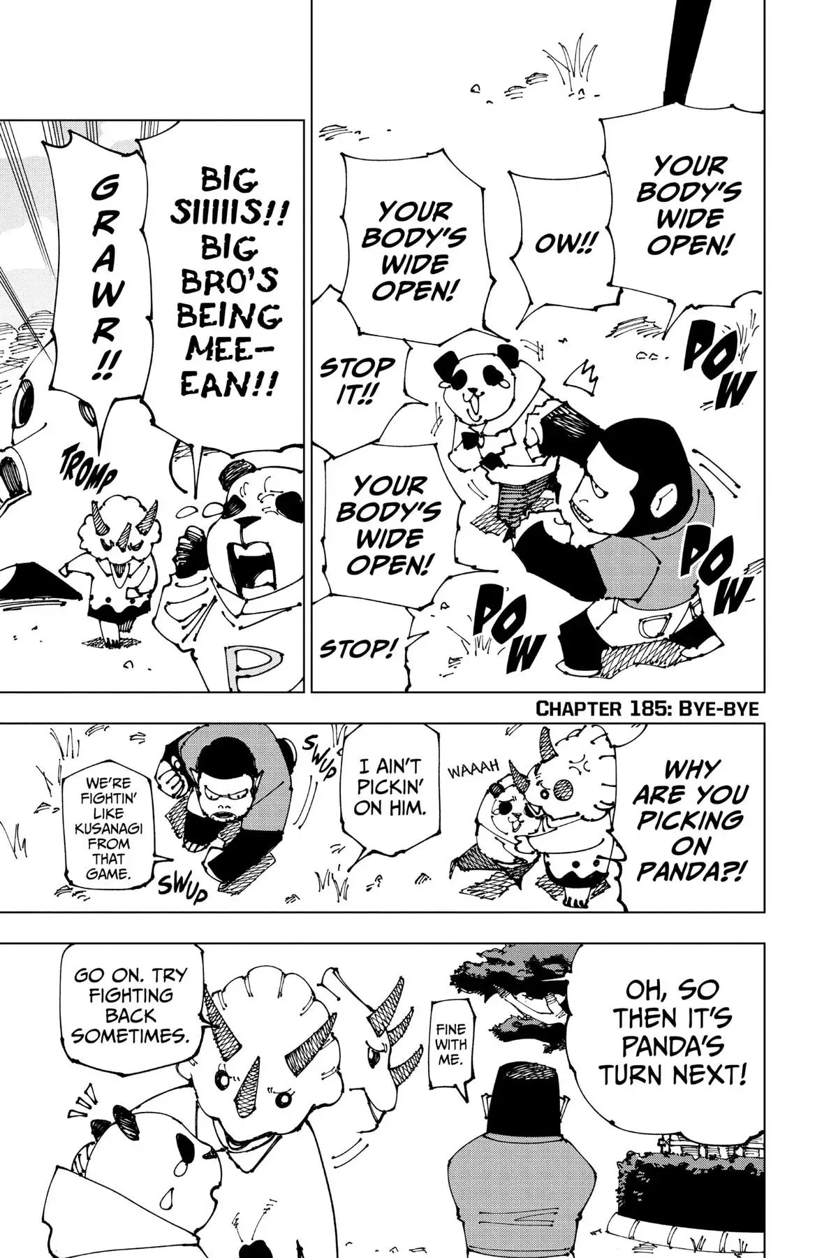 Read Jujutsu Kaisen Chapter 185 Page 1