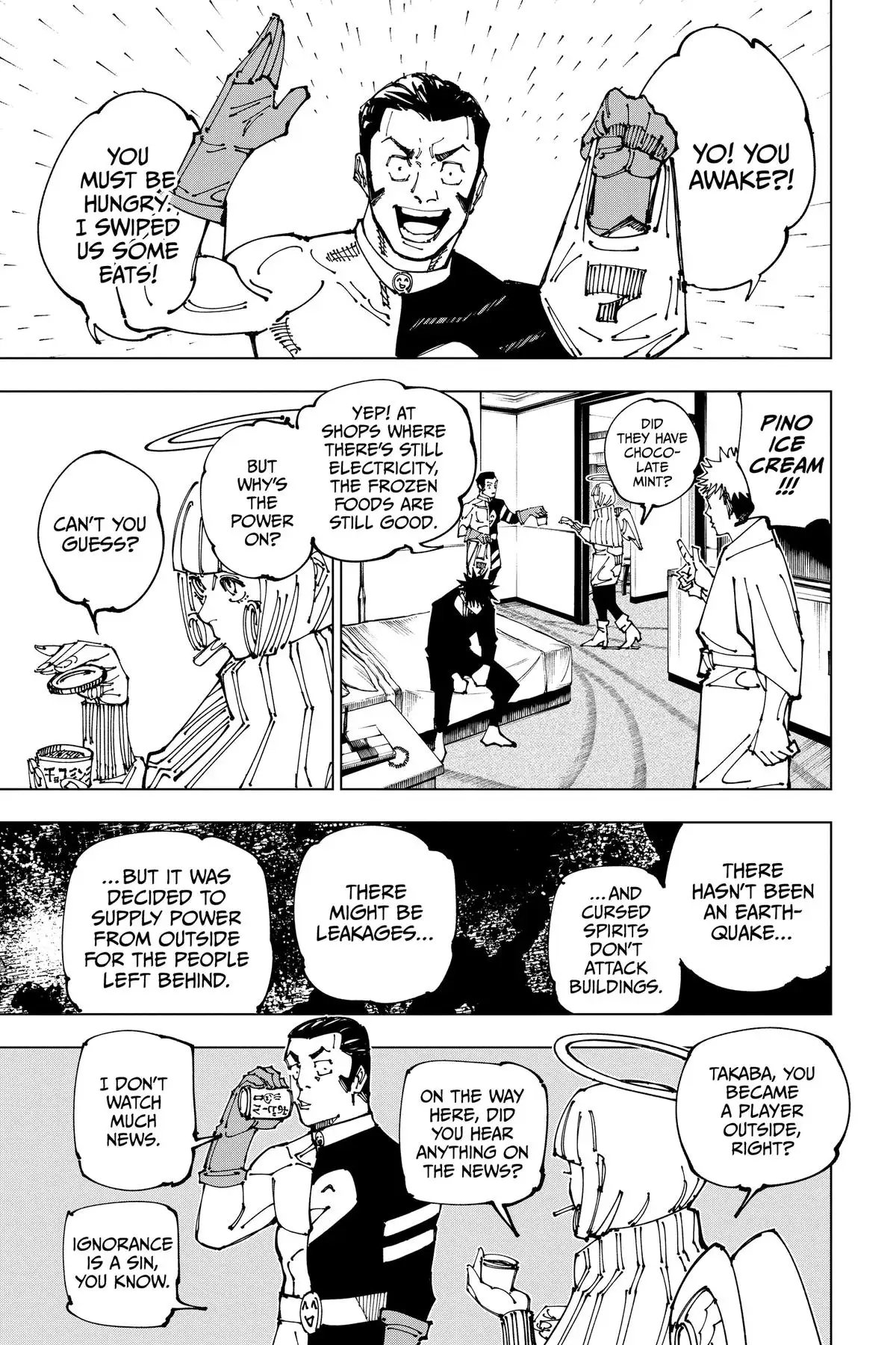 Read Jujutsu Kaisen Chapter 199 Page 7