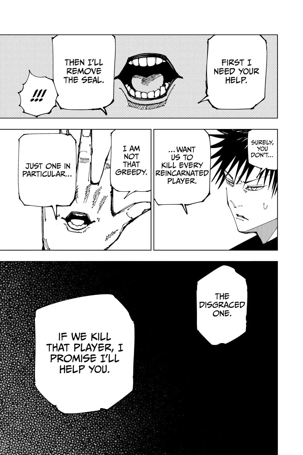 Read Jujutsu Kaisen Chapter 199 Page 17