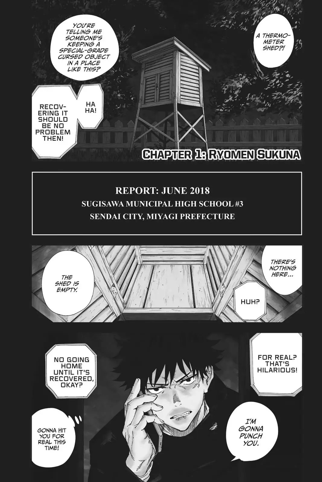 Read Jujutsu Kaisen Chapter 1 Page 6
