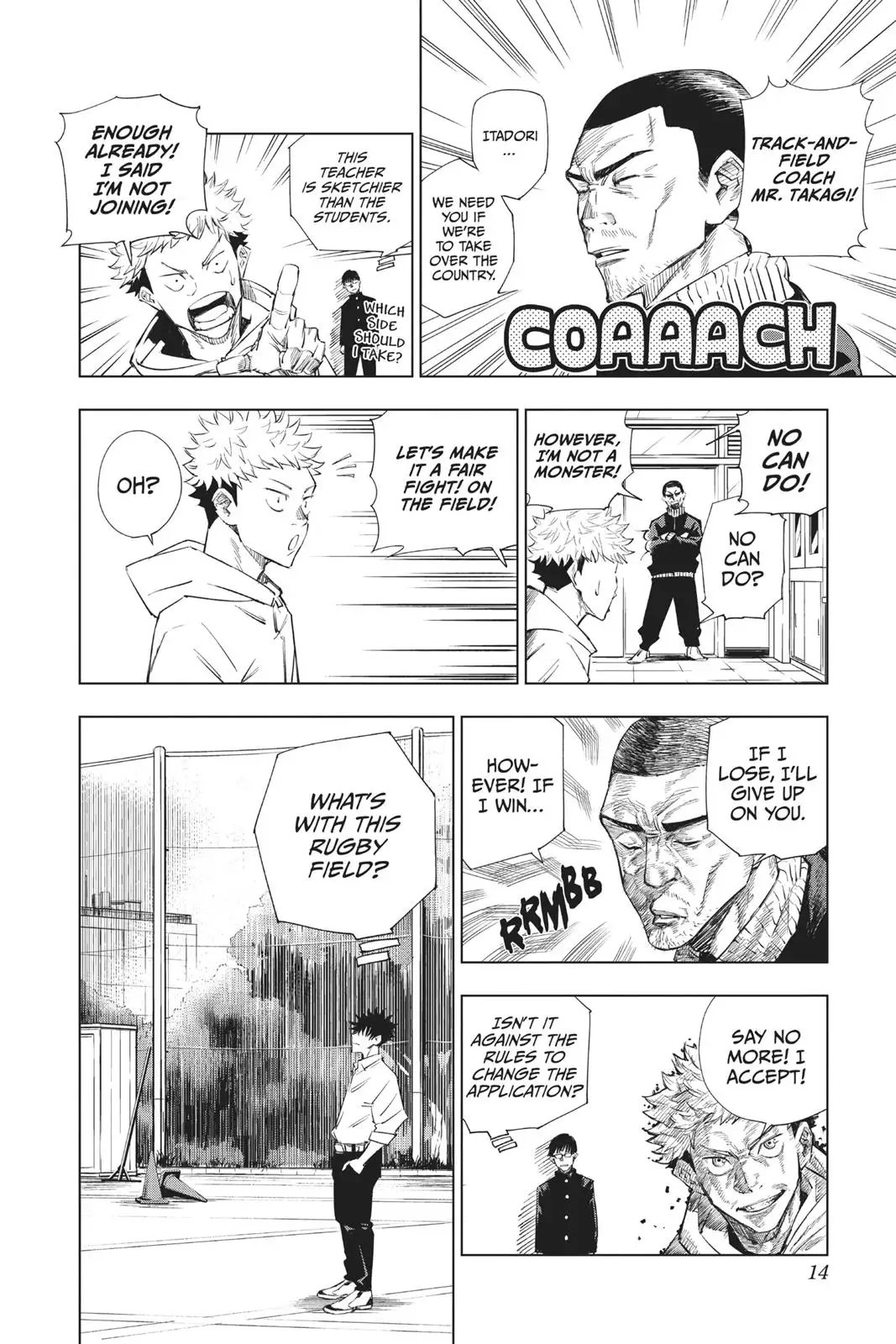 Read Jujutsu Kaisen Chapter 1 Page 14