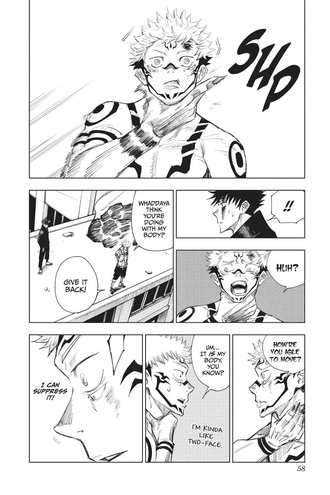 Read Jujutsu Kaisen Chapter 1 Page 56