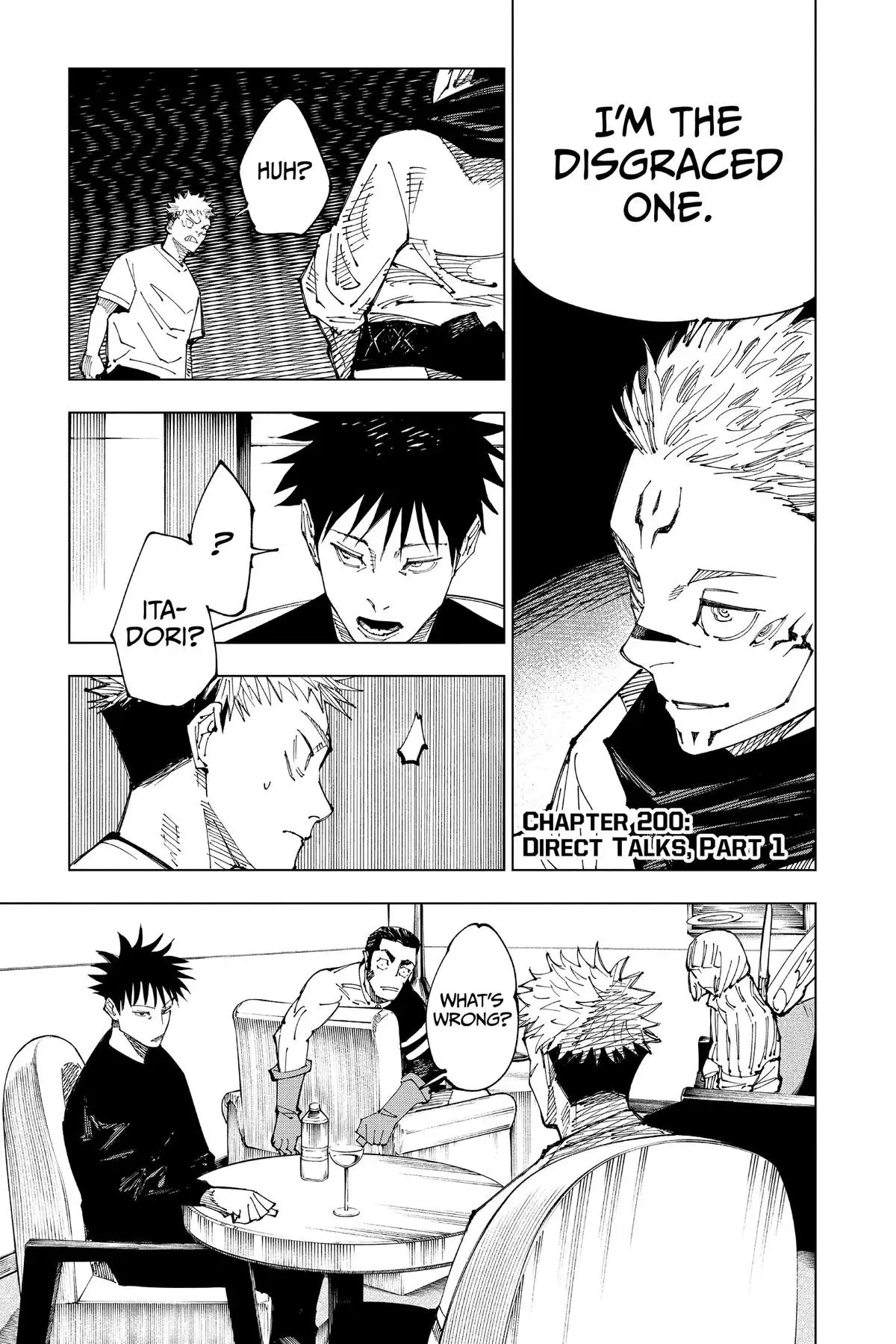 Read Jujutsu Kaisen Chapter 200 Page 7