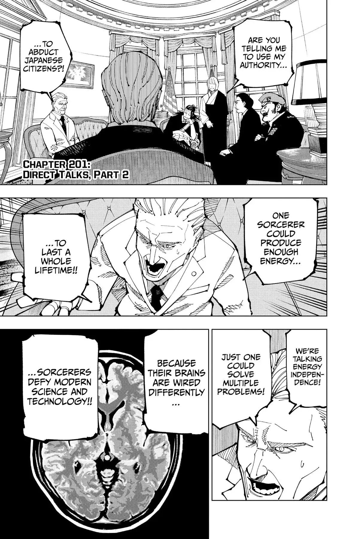 Read Jujutsu Kaisen Chapter 201 Page 1