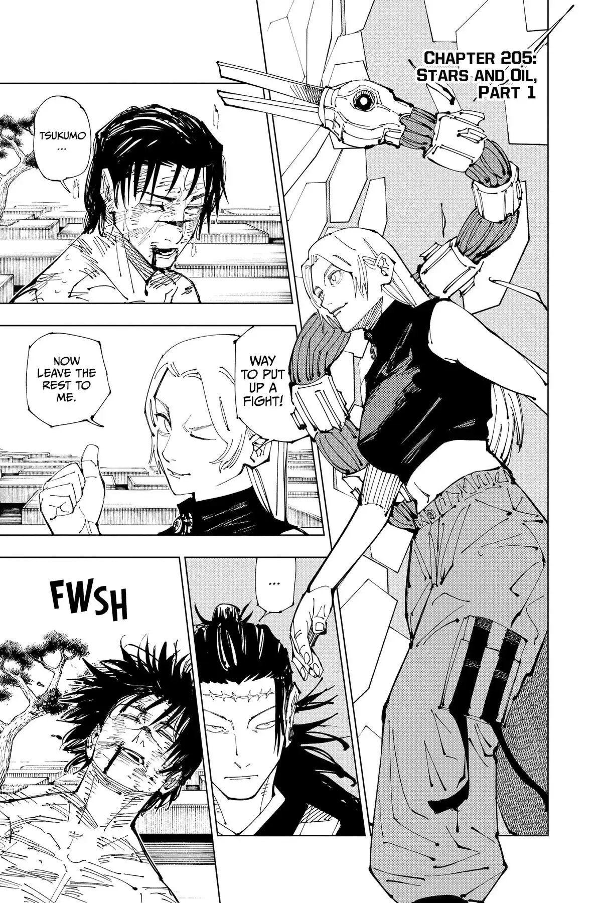Read Jujutsu Kaisen Chapter 205 Page 1