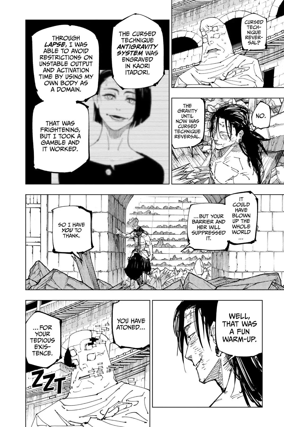 Read Jujutsu Kaisen Chapter 208 Page 17