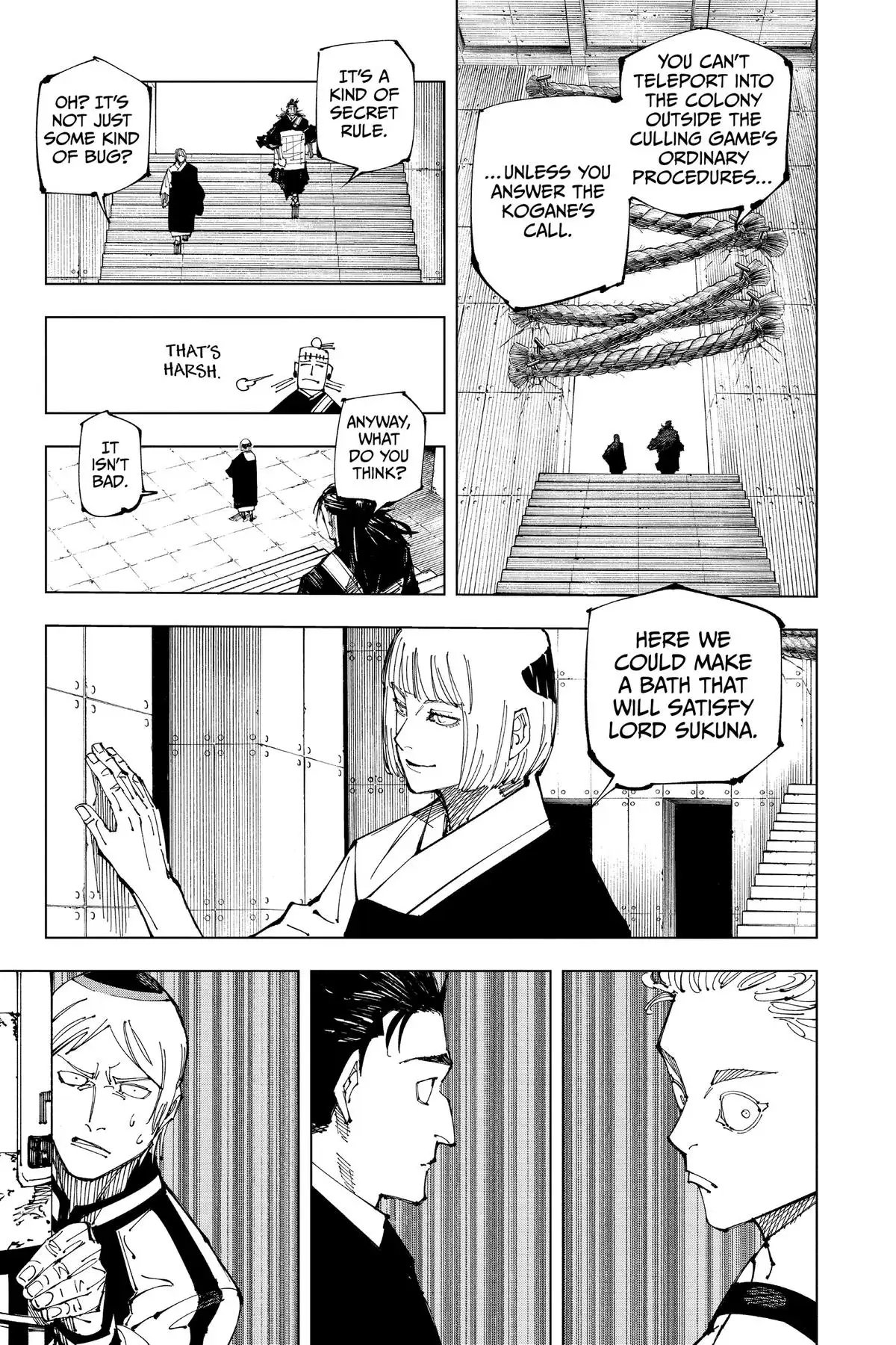 Read Jujutsu Kaisen Chapter 209 Page 9