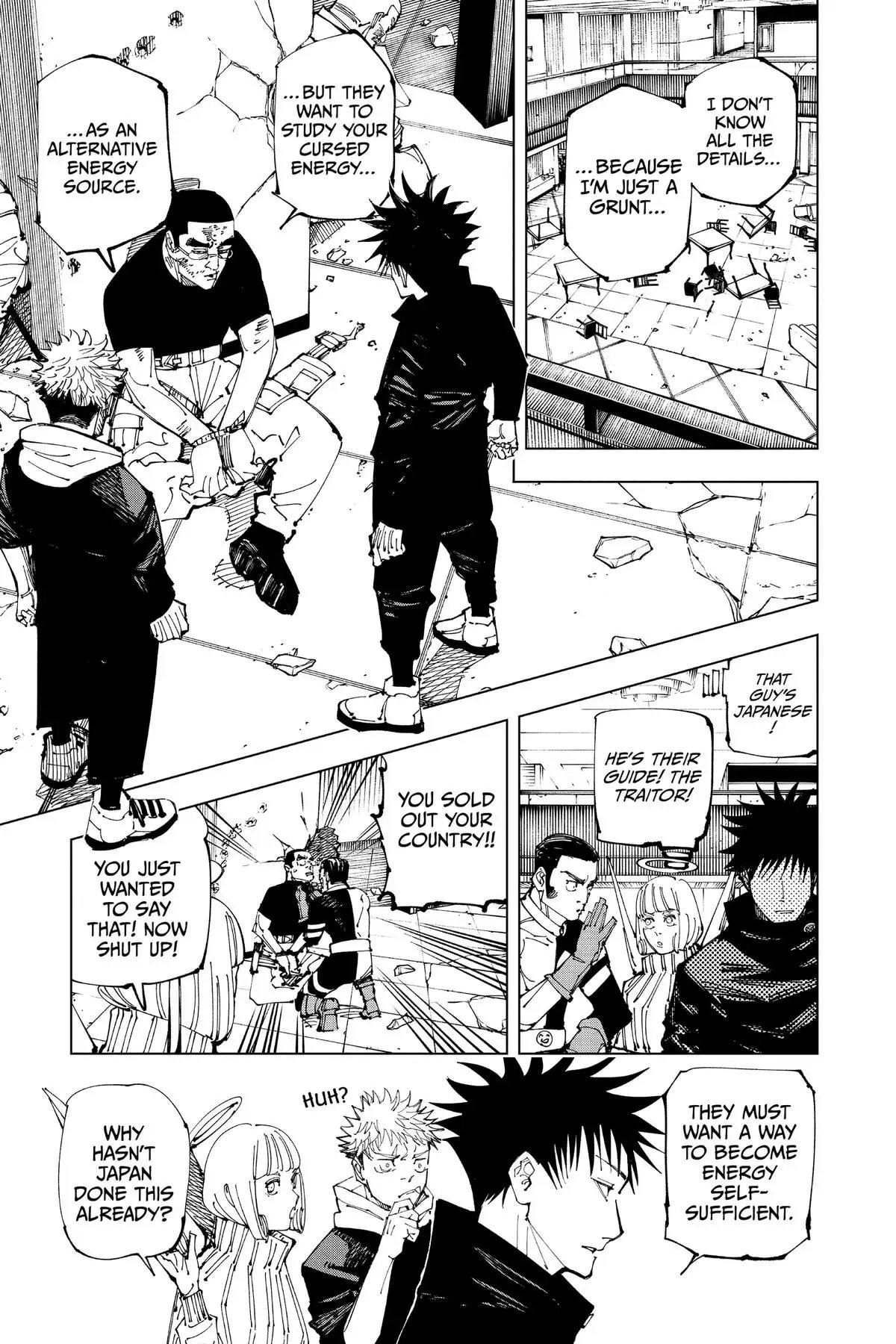 Read Jujutsu Kaisen Chapter 210 Page 3