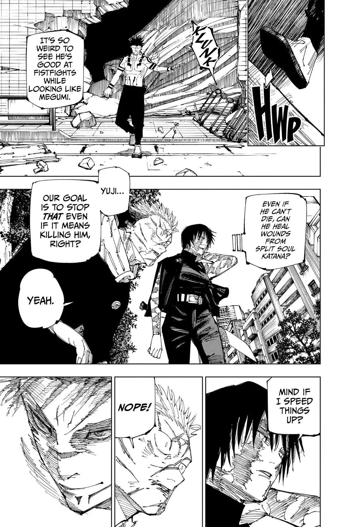 Read Jujutsu Kaisen Chapter 215 Page 9