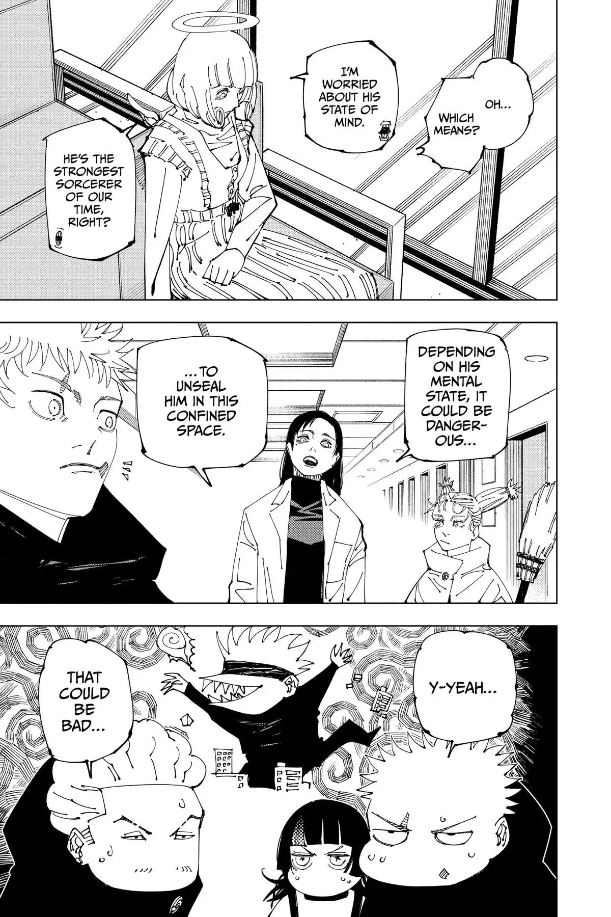 Read Jujutsu Kaisen Chapter 221 Page 3