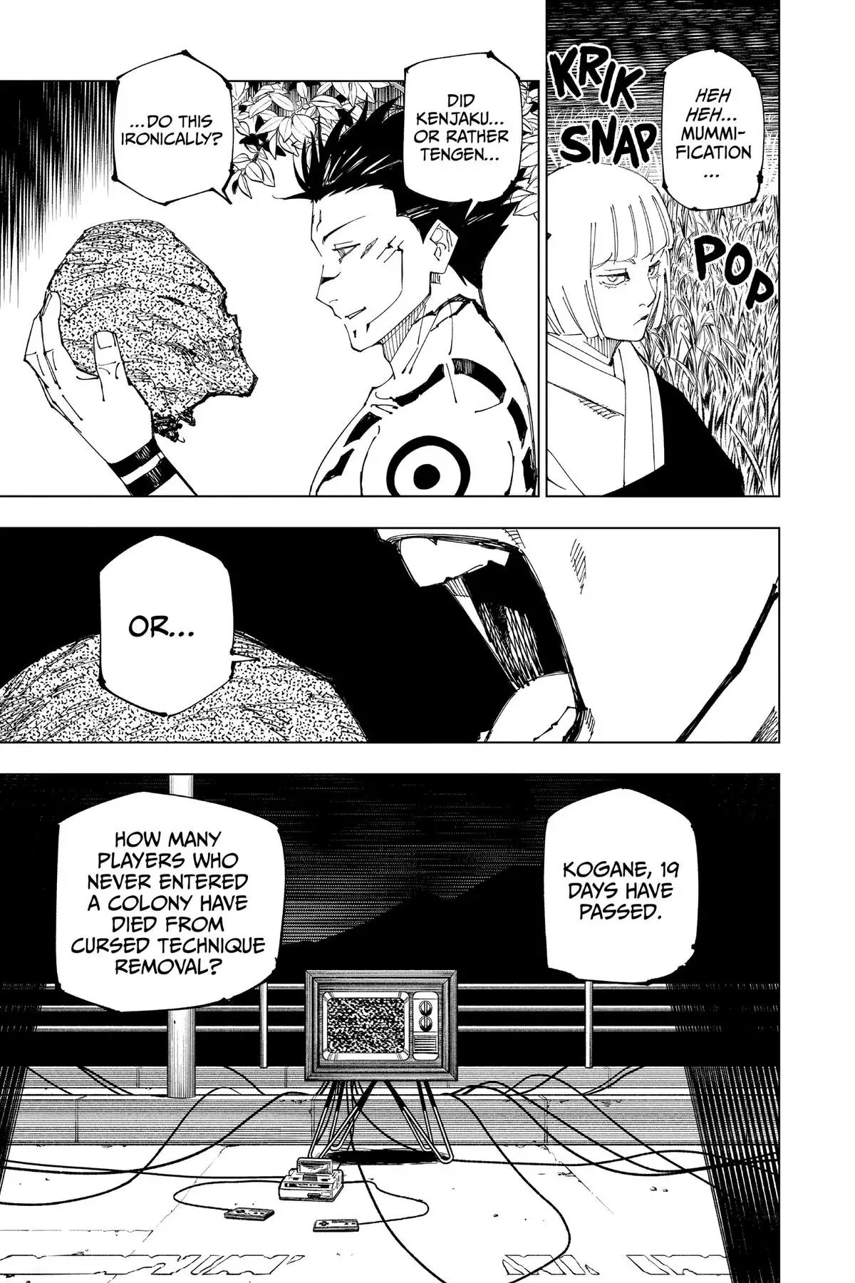 Read Jujutsu Kaisen Chapter 222 Page 3
