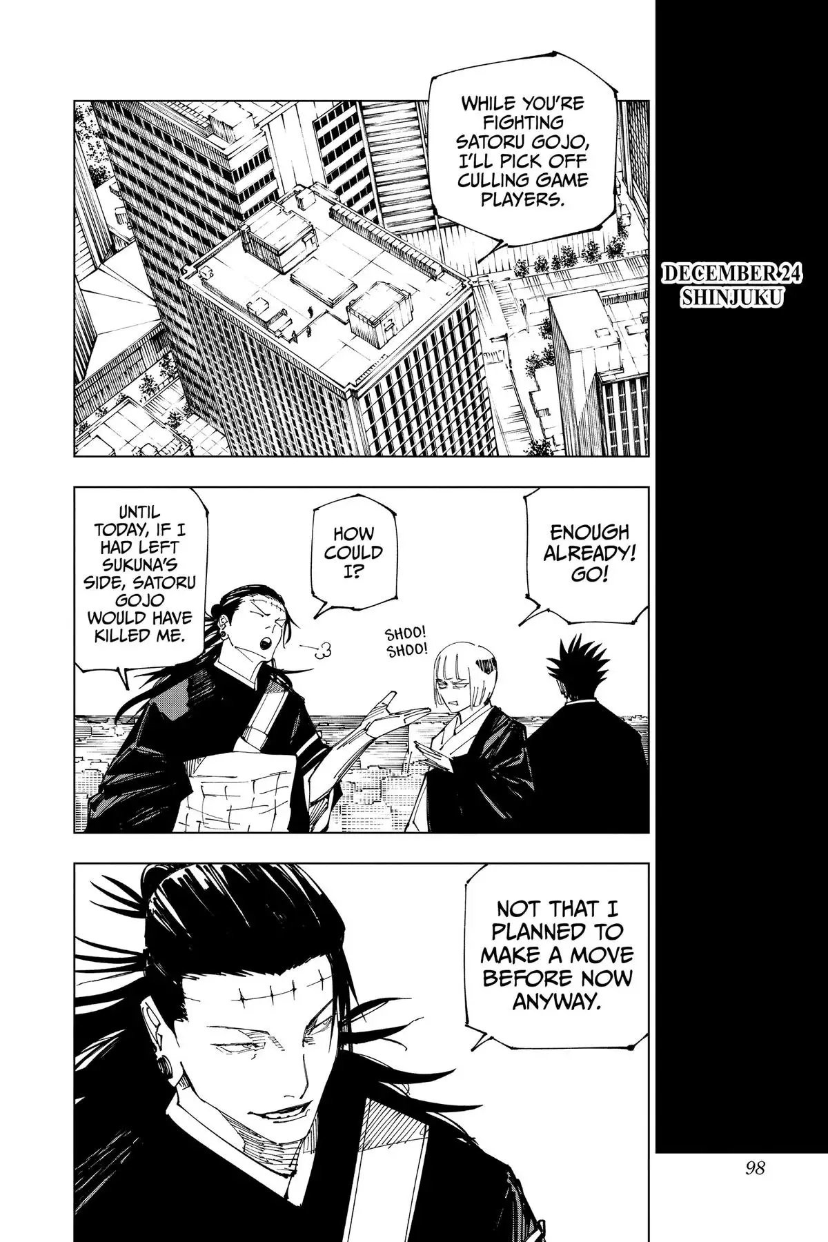Read Jujutsu Kaisen Chapter 222 Page 12