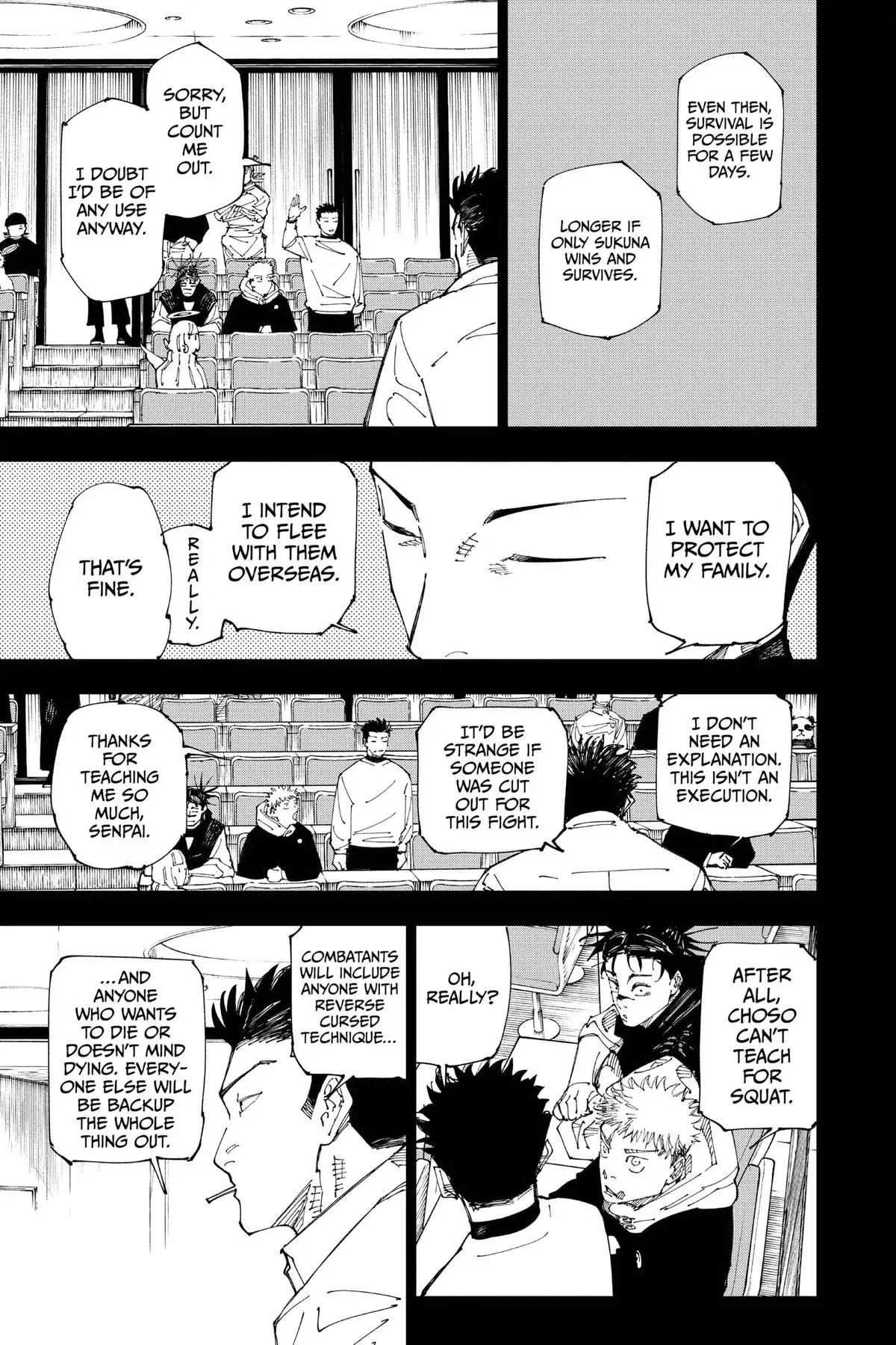 Read Jujutsu Kaisen Chapter 244 Page 3