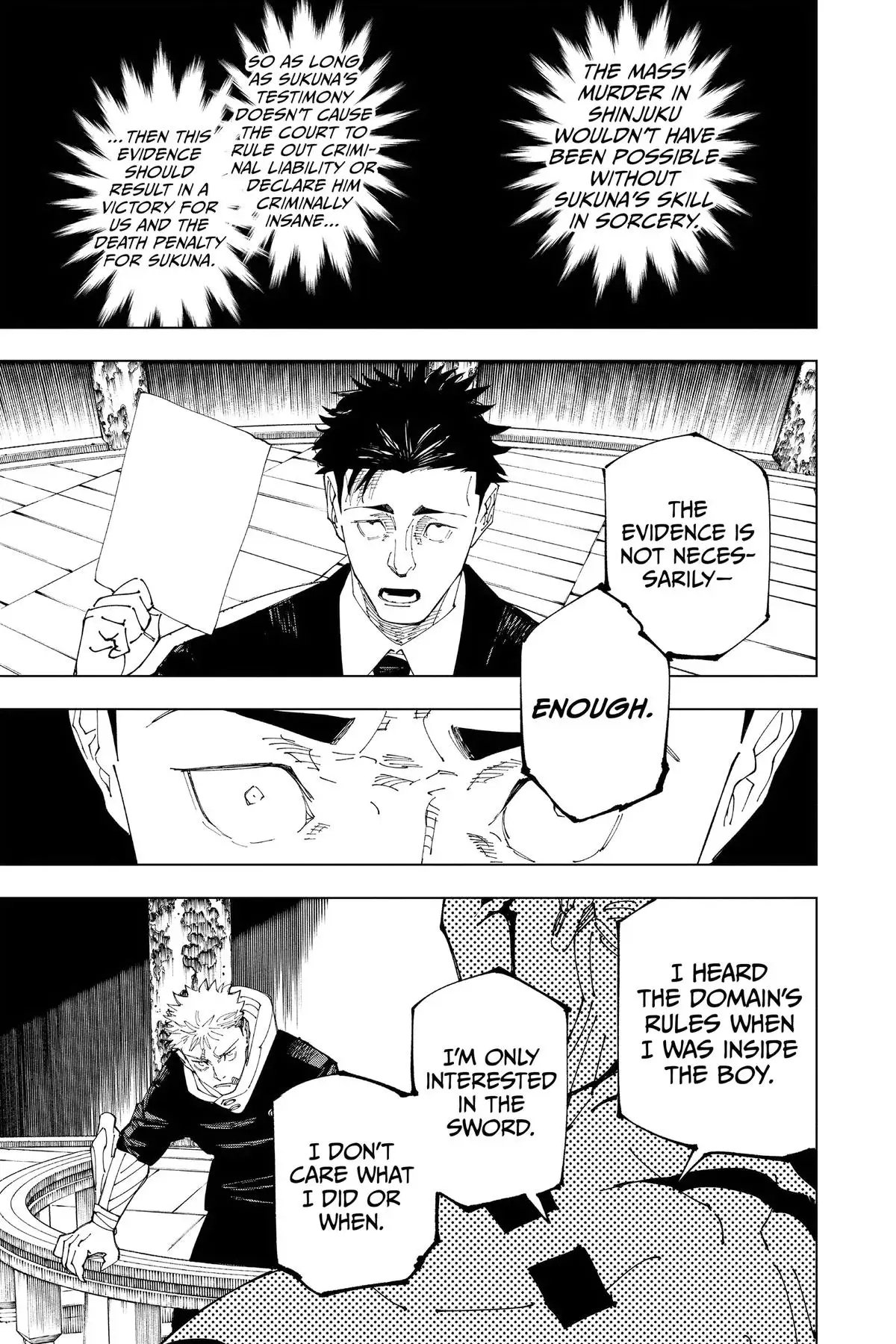 Read Jujutsu Kaisen Chapter 245 Page 13