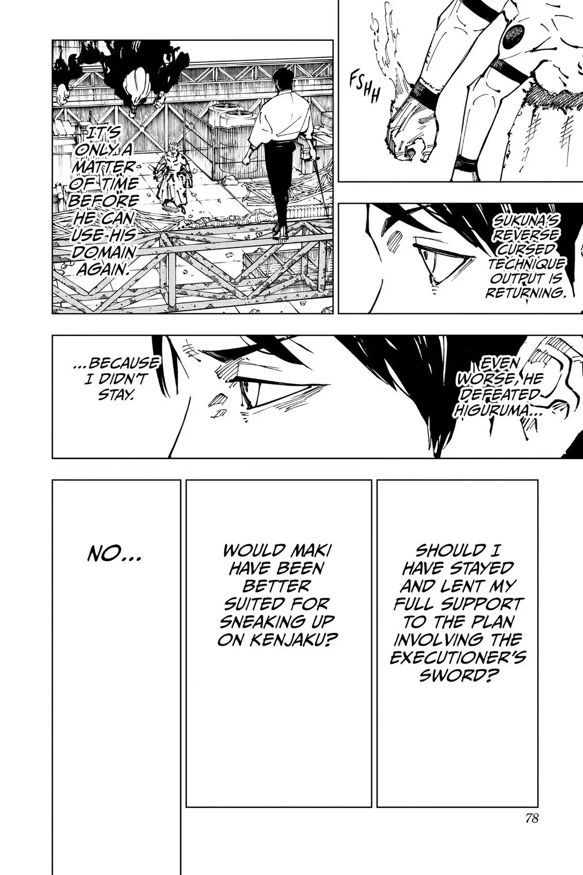 Read Jujutsu Kaisen Chapter 249 Page 8