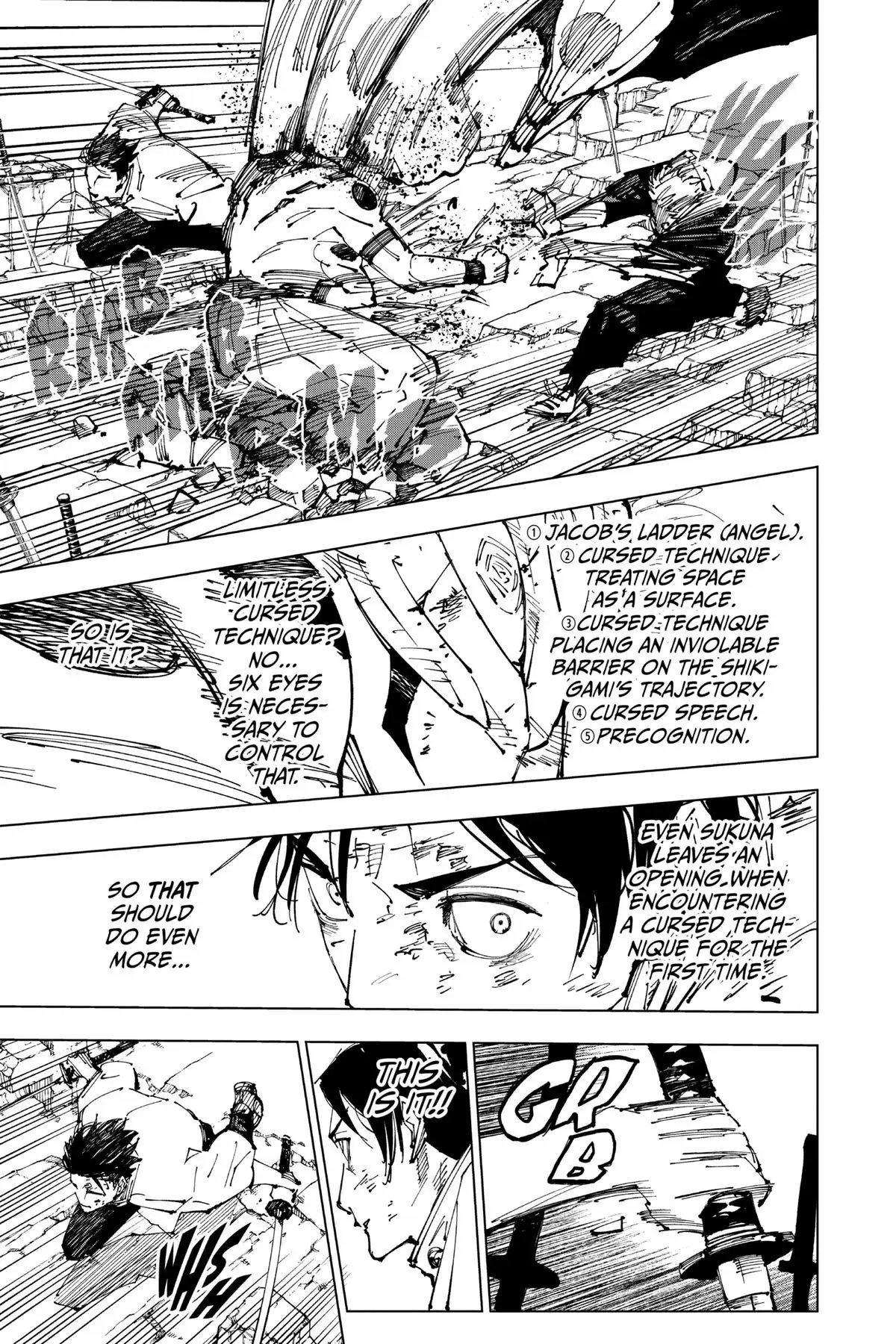 Read Jujutsu Kaisen Chapter 250 Page 17