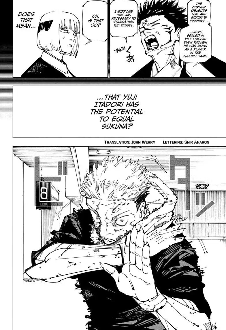 Read Jujutsu Kaisen Chapter 257 Page 2
