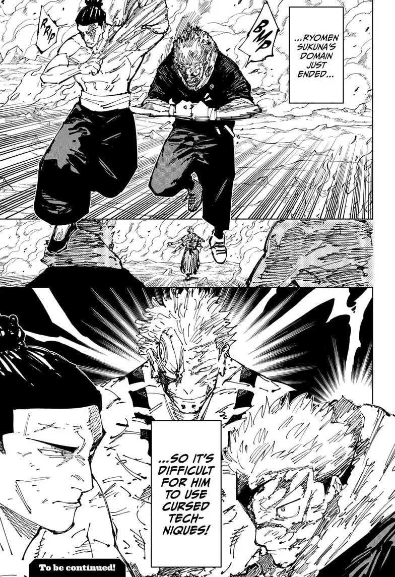 Read Jujutsu Kaisen Chapter 259 Page 17