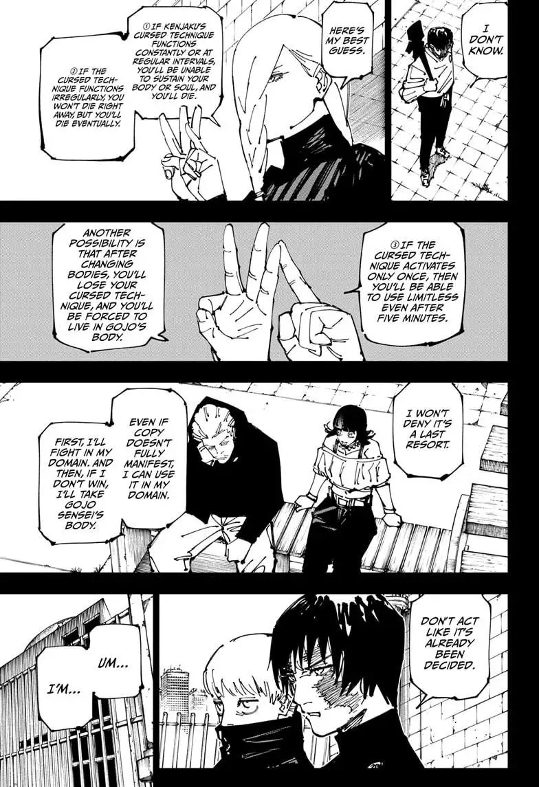 Read Jujutsu Kaisen Chapter 261 Page 5