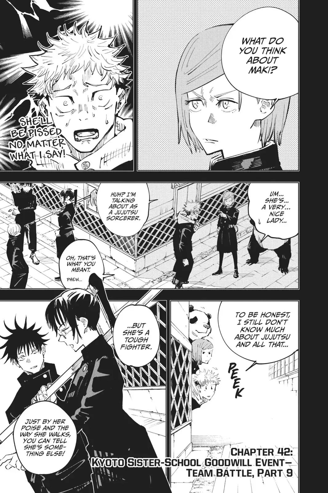 Read Jujutsu Kaisen Chapter 42 Page 1