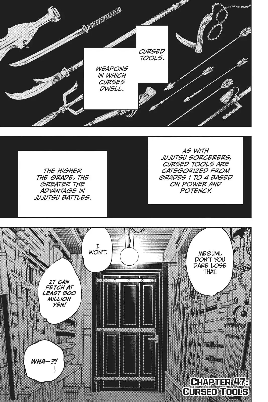 Read Jujutsu Kaisen Chapter 47 Page 1