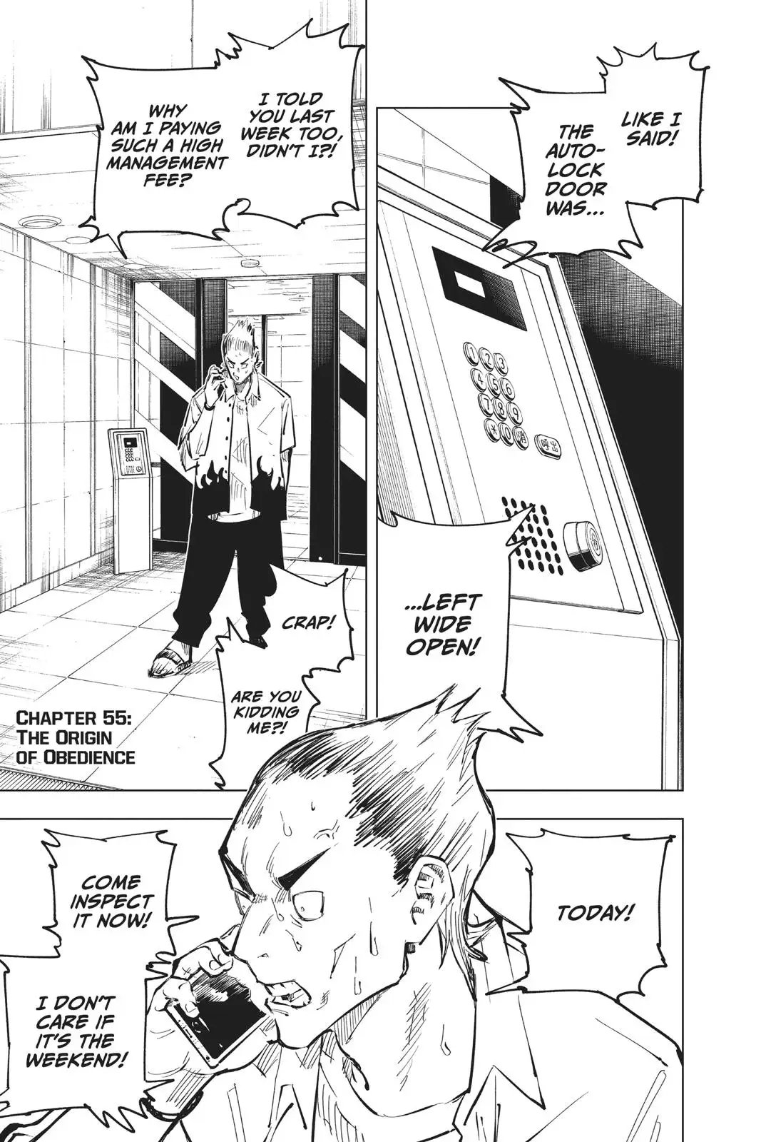 Read Jujutsu Kaisen Chapter 55 Page 1
