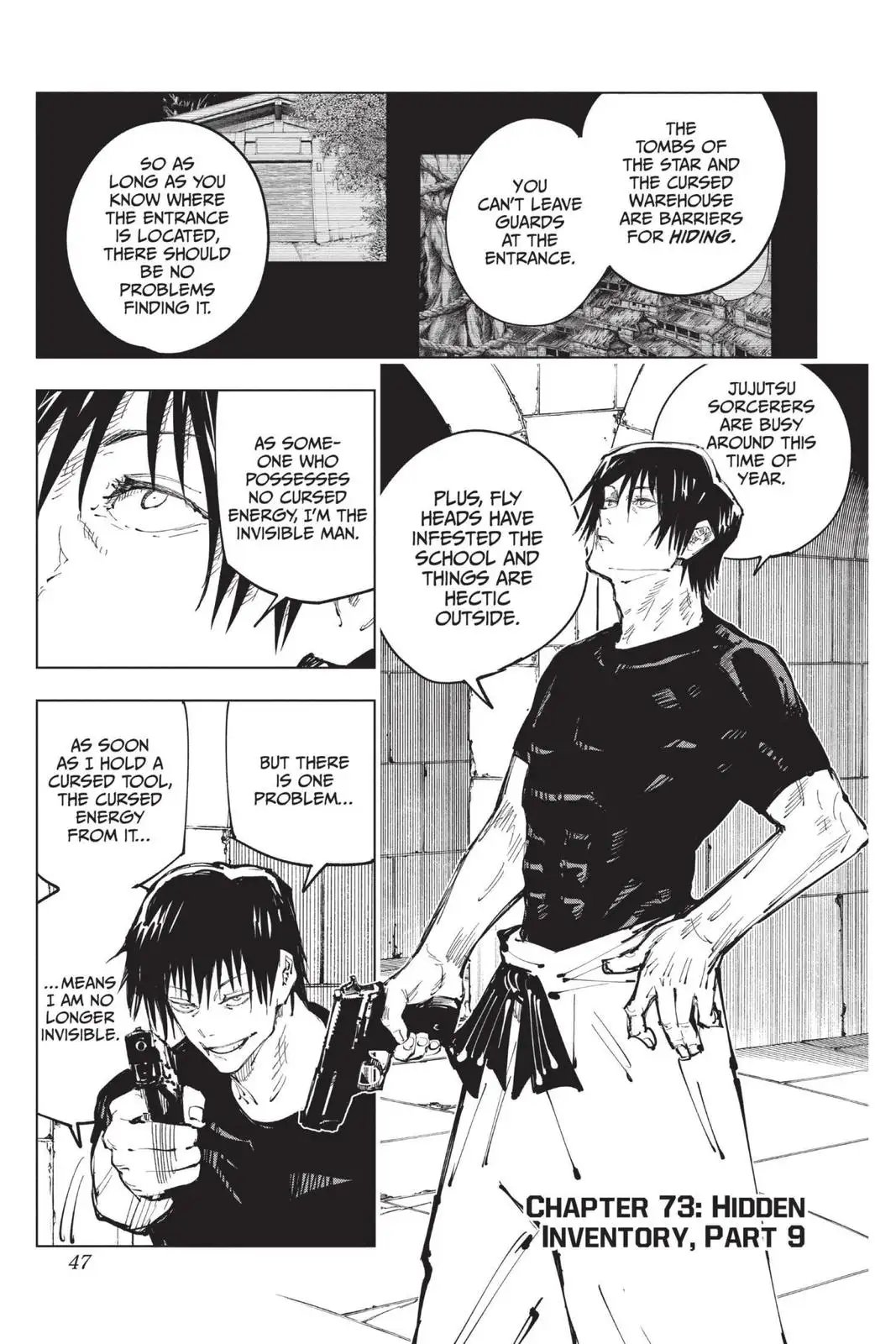Read Jujutsu Kaisen Chapter 73 Page 1
