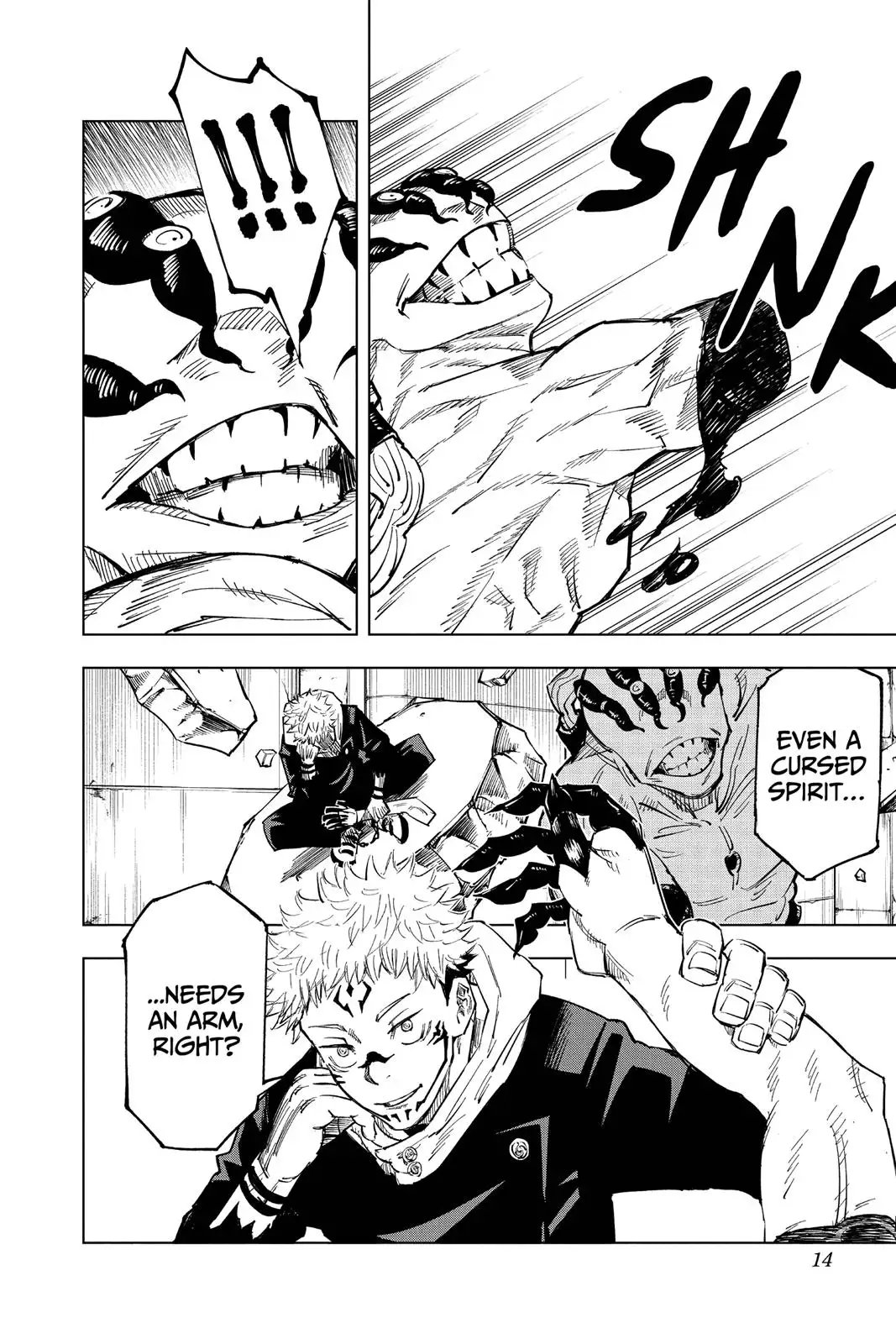 Read Jujutsu Kaisen Chapter 8 Page 14