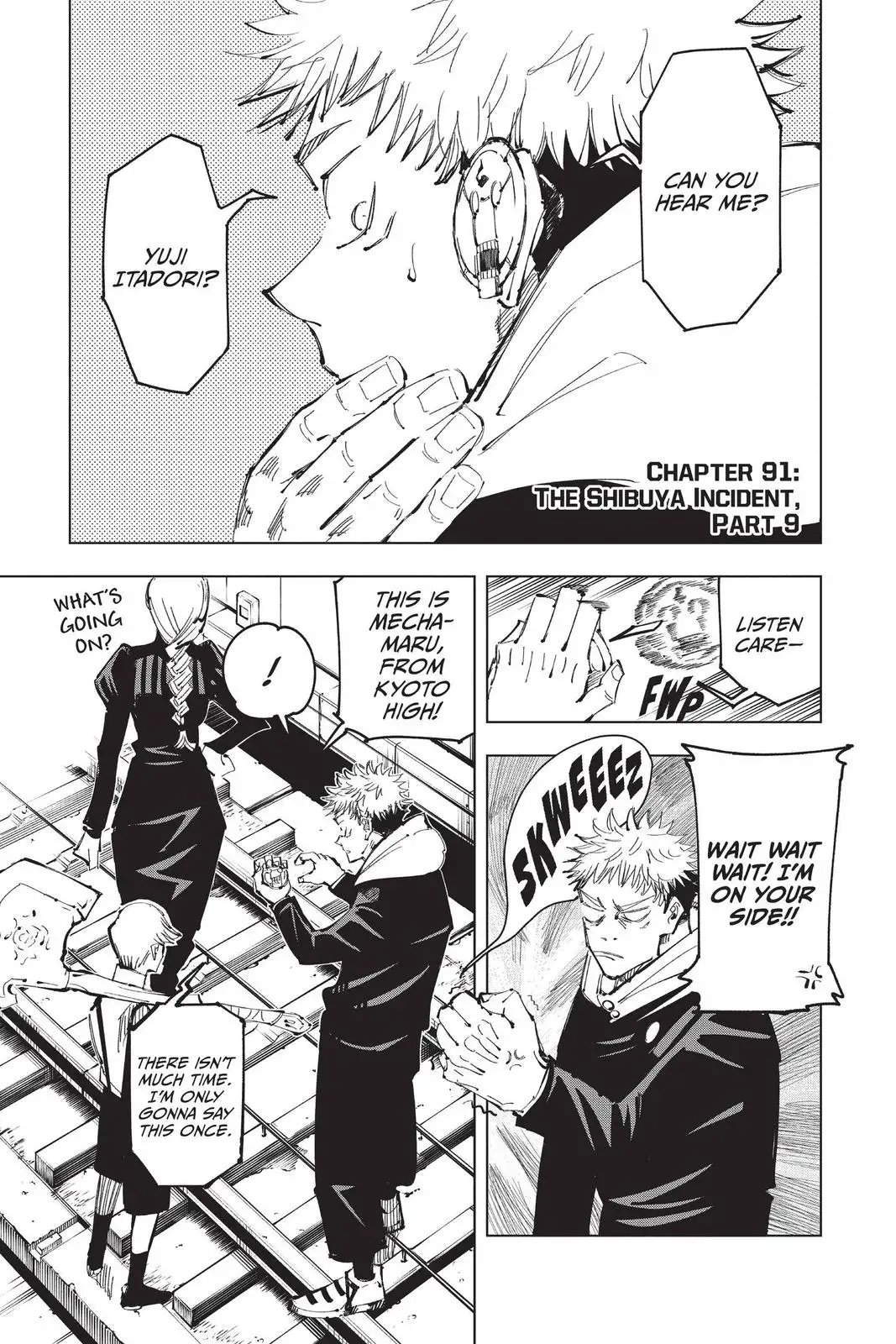 Read Jujutsu Kaisen Chapter 91 Page 1