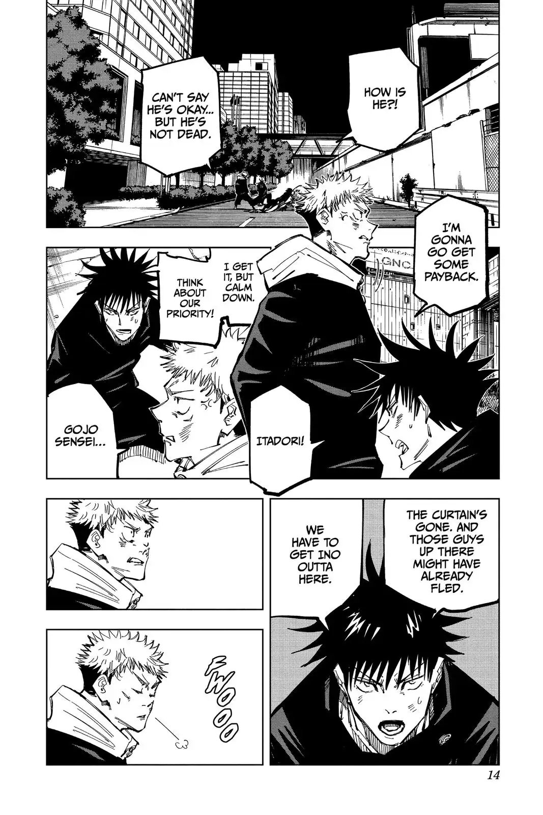 Read Jujutsu Kaisen Chapter 98 Page 14